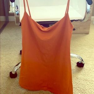Susana Monaco Pumpkin Orange Tank